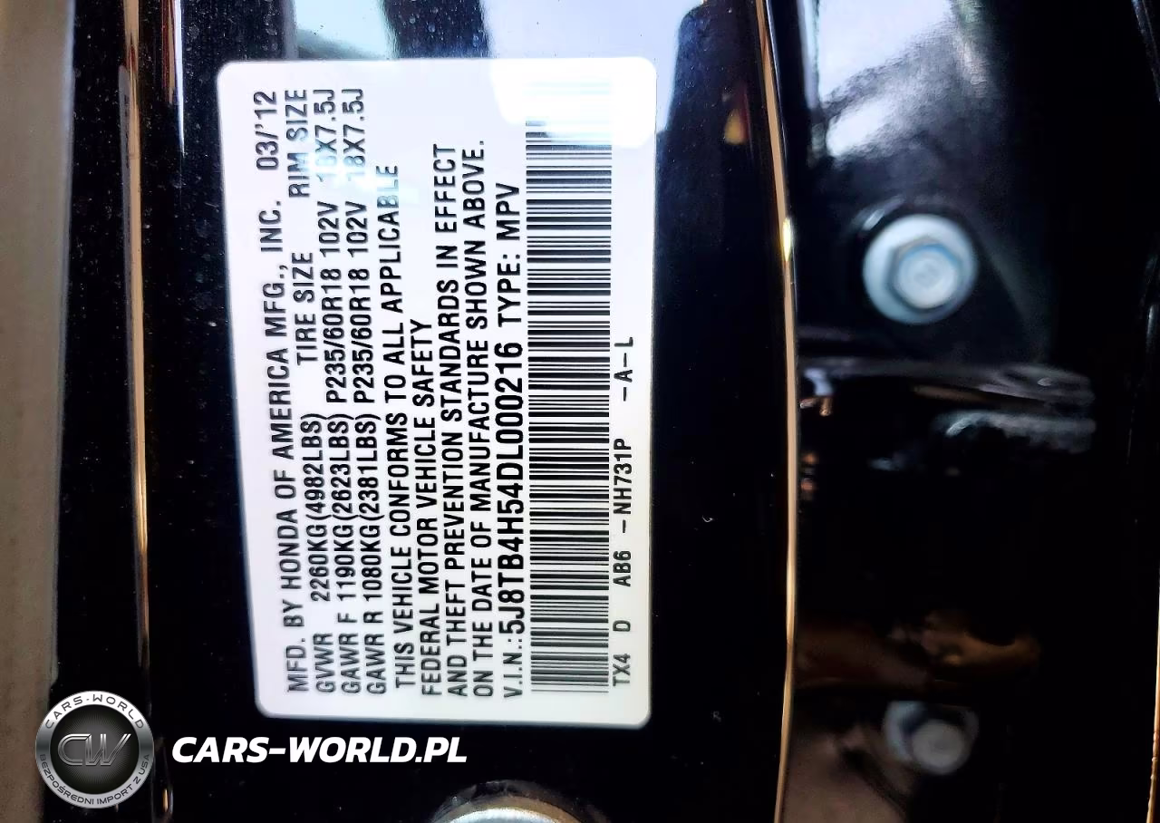 2013 Acura Rdx Technology VIN:5J8TB4H54DL000216 - 13