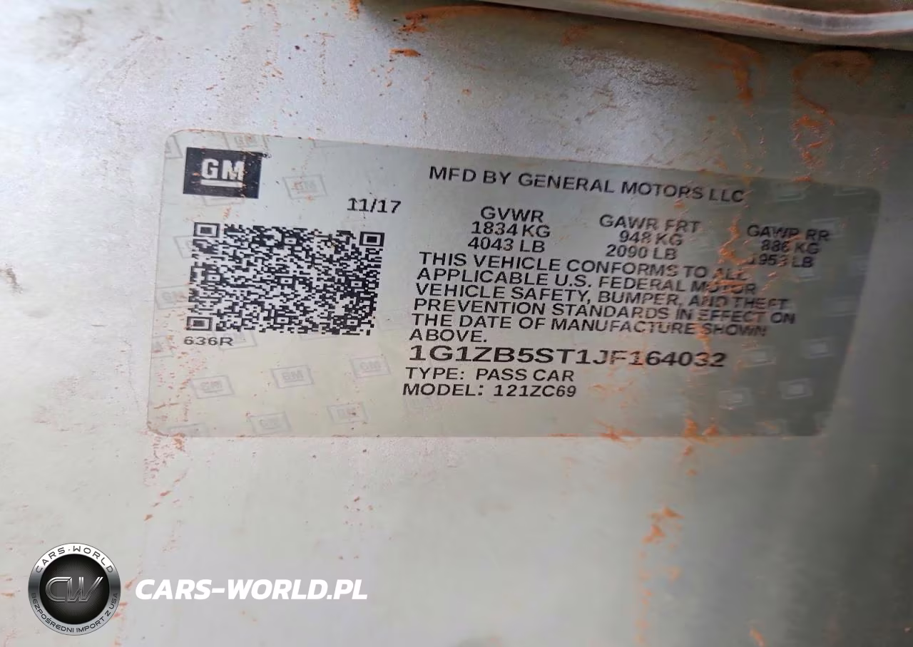 2018 Chevrolet Malibu Ls VIN:1G1ZB5ST1JF164032 - 12