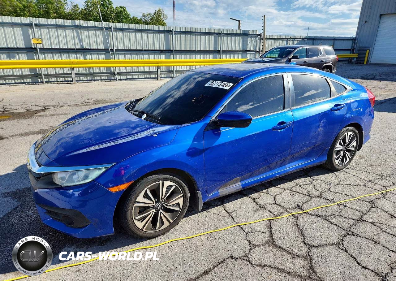 2016 Honda Civic Ex VIN:19XFC1F33GE014629 - 1