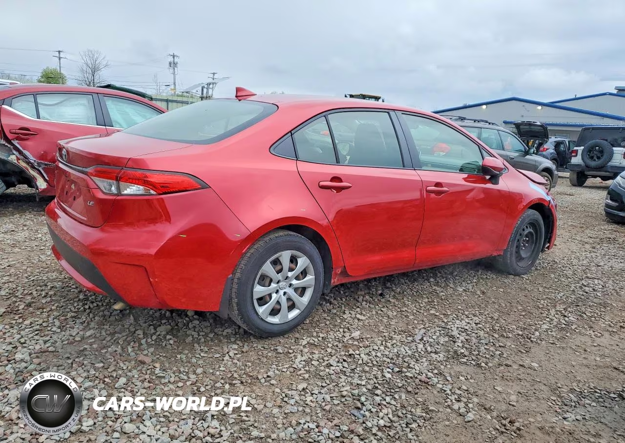2020 Toyota Corolla Le VIN:JTDEPRAEXLJ046174 - 3