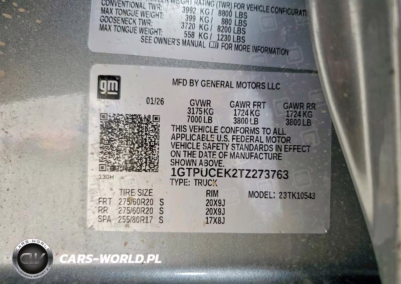 2026 GMC Sierra K1500 Elevation VIN:1GTPUCEK2TZ273763 - 12
