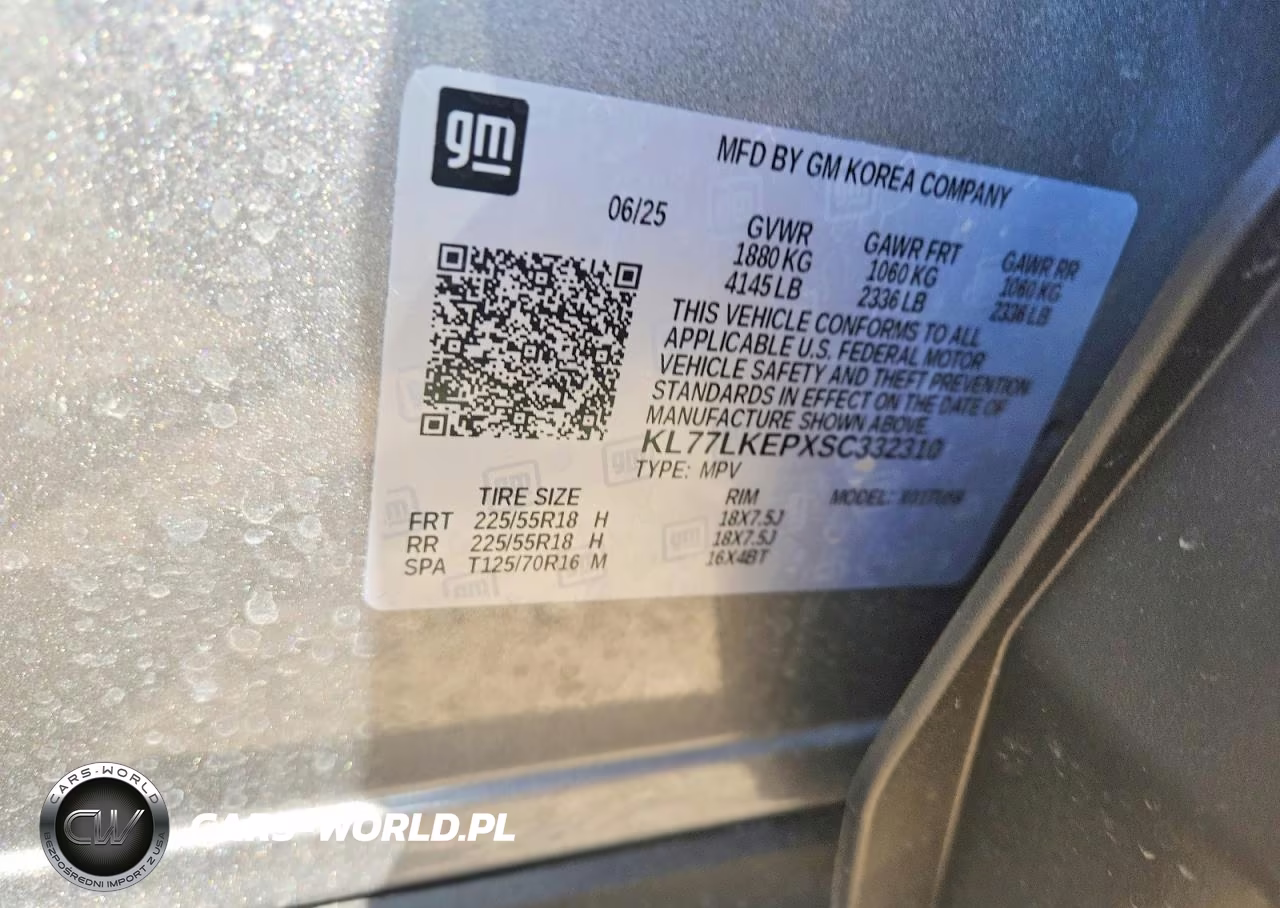 2025 Chevrolet Trax Activ VIN:KL77LKEPXSC332310 - 13