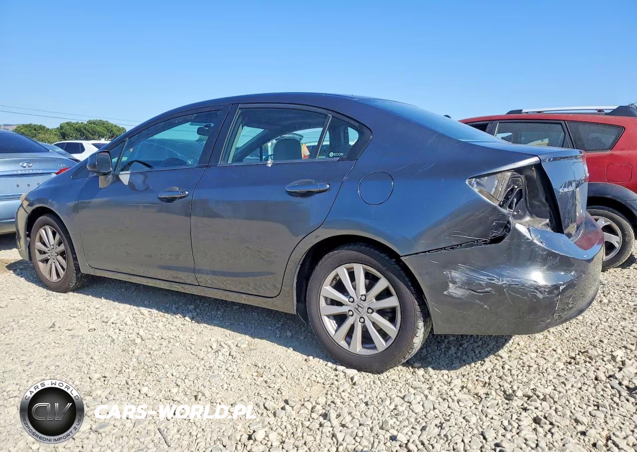2012 Honda Civic Ex VIN:2HGFB2F81CH574508 - 2