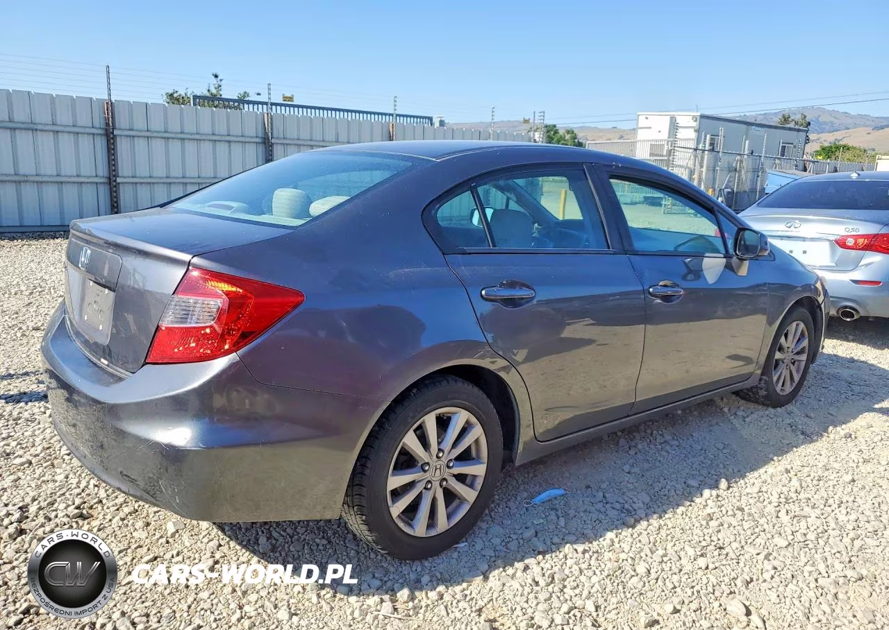 2012 Honda Civic Ex VIN:2HGFB2F81CH574508 - 3