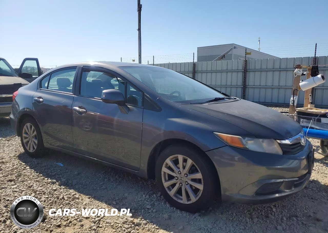 2012 Honda Civic Ex VIN:2HGFB2F81CH574508 - 4