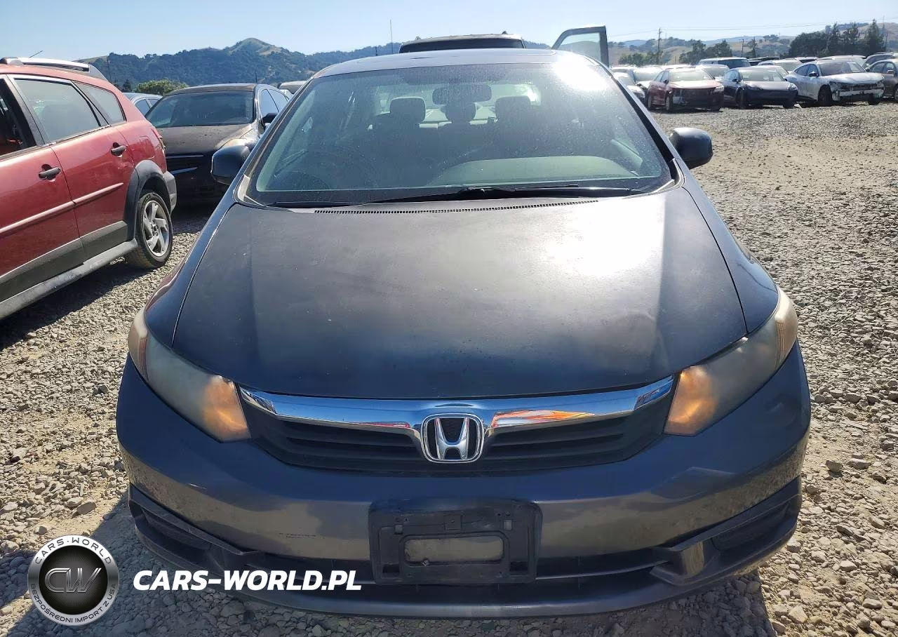 2012 Honda Civic Ex VIN:2HGFB2F81CH574508 - 5