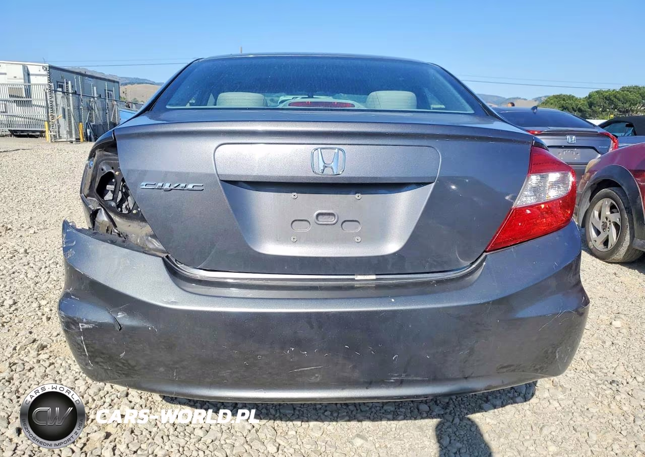 2012 Honda Civic Ex VIN:2HGFB2F81CH574508 - 6