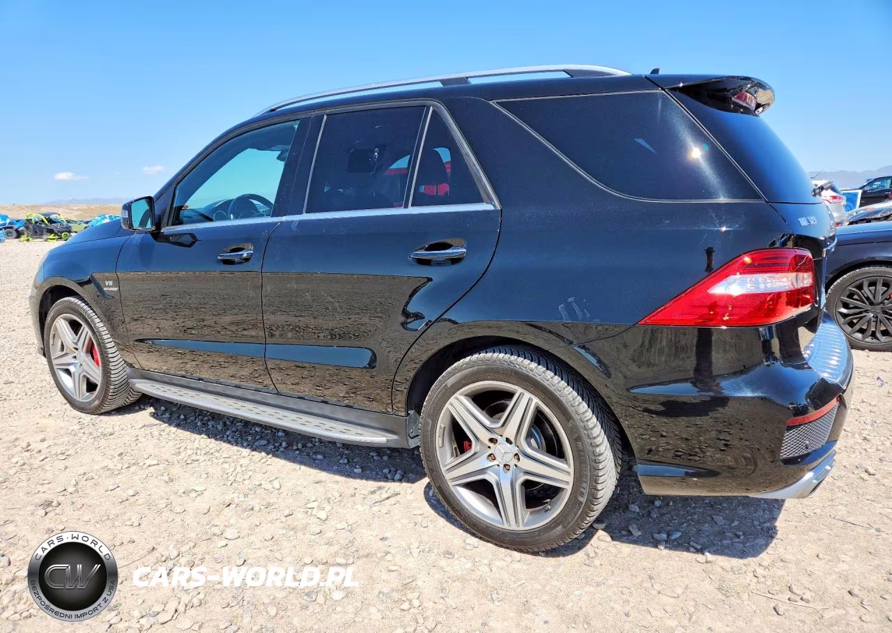 2014 Mercedes-Benz Ml 63 Amg VIN:4JGDA7EB6EA336525 - 2
