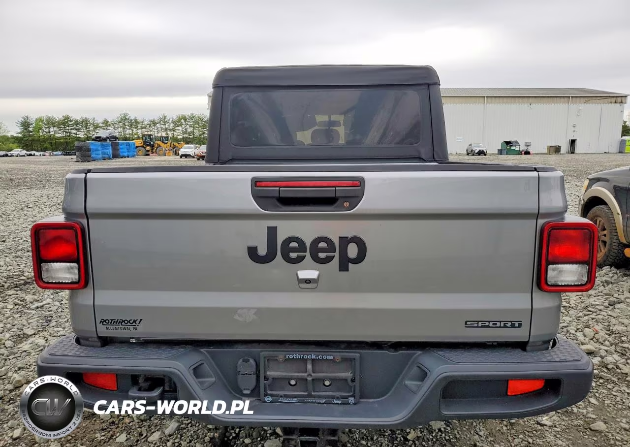 2020 Jeep Gladiator Sport VIN:1C6HJTAG8LL147237 - 6