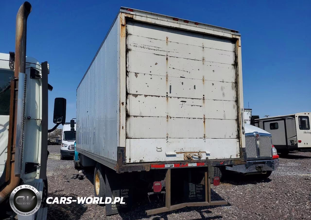 2015 Hino 258-268 Box Truck VIN:5PVNJ8JV4F4S57742 - 3