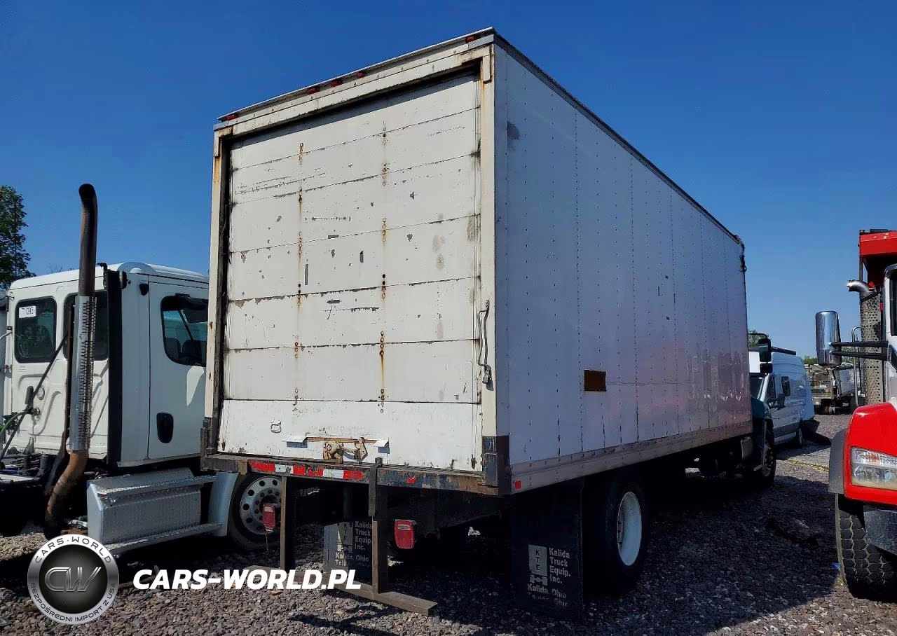 2015 Hino 258-268 Box Truck VIN:5PVNJ8JV4F4S57742 - 4
