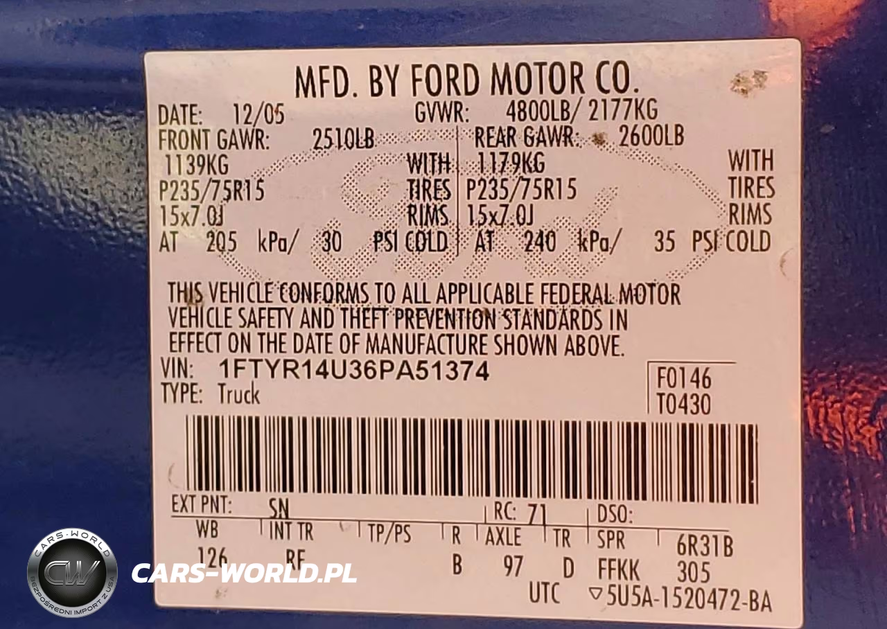 2006 Ford Ranger Super Cab VIN:1FTYR14U36PA51374 - 12