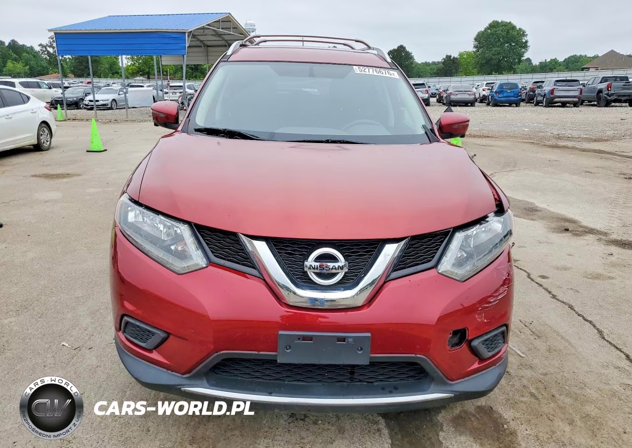 2016 Nissan Rogue Sv VIN:JN8AT2MT9GW007732 - 5