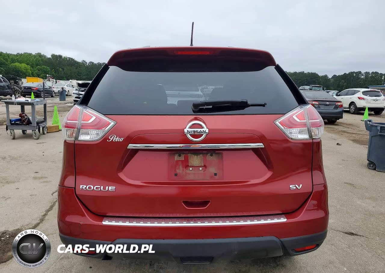 2016 Nissan Rogue Sv VIN:JN8AT2MT9GW007732 - 6