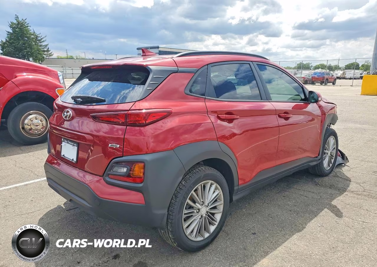 2021 Hyundai Kona Sel Plus VIN:KM8K6CAA7MU602856 - 3