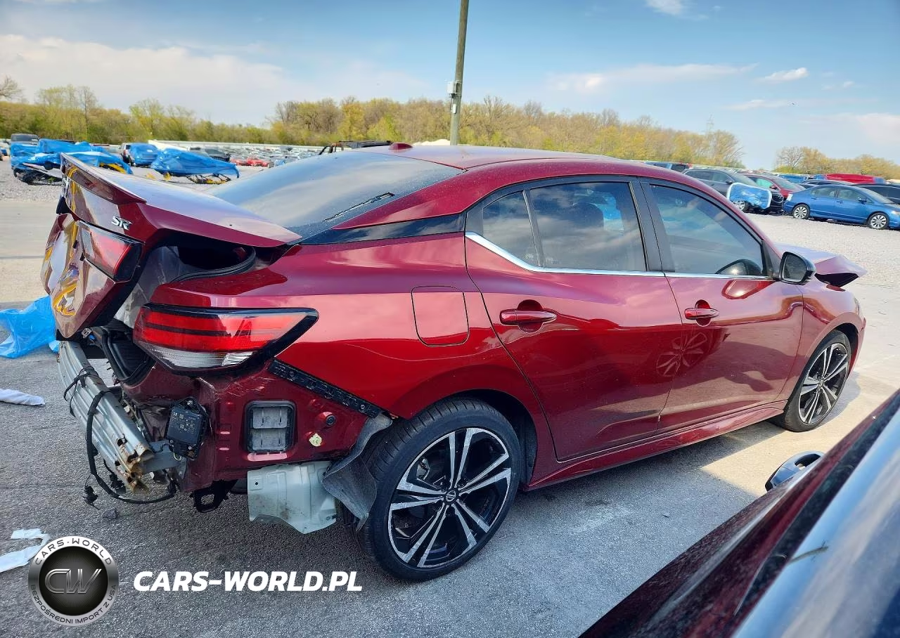 2022 Nissan Sentra Sr VIN:3N1AB8DV2NY308712 - 3