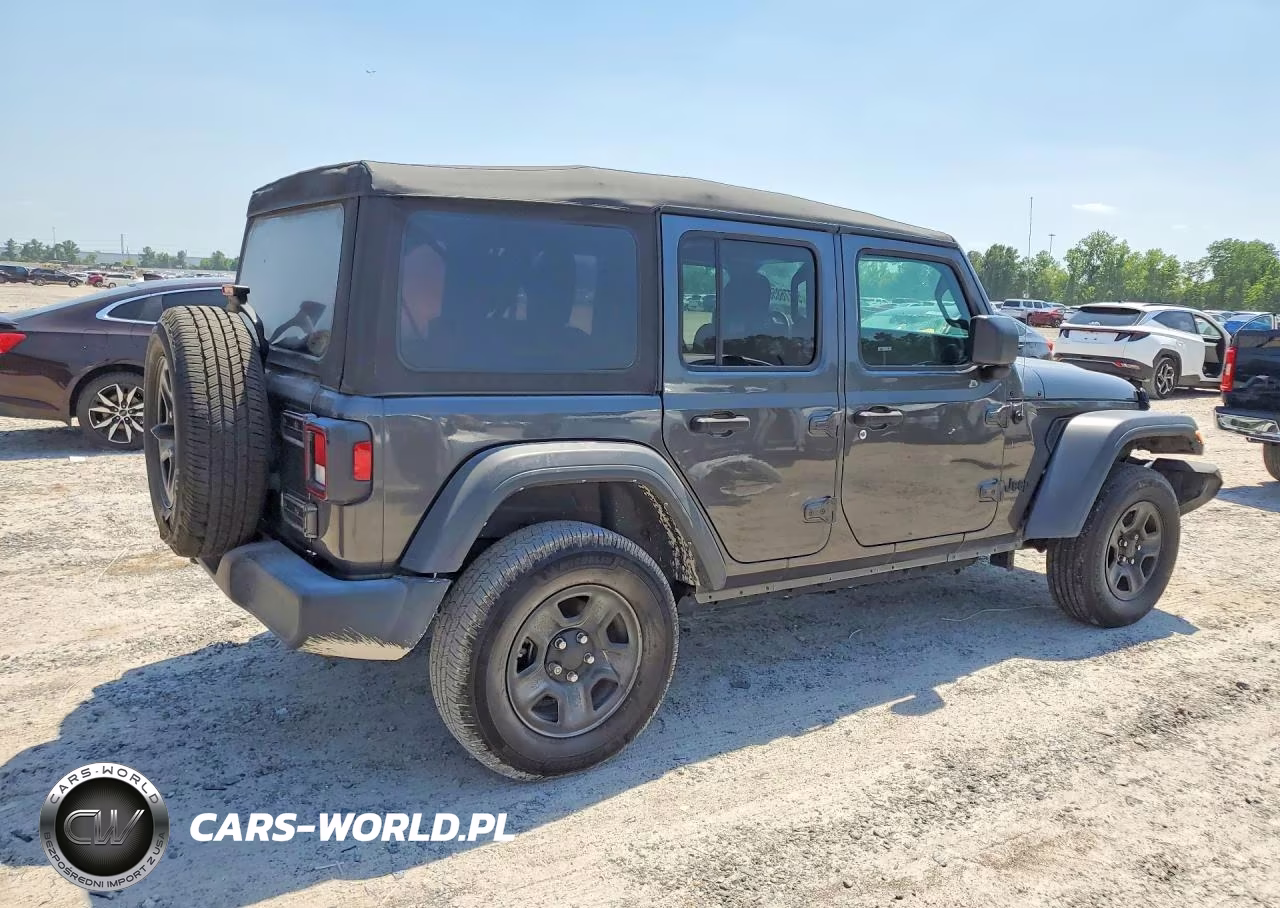 2022 Jeep Wrangler Unlimited Sport VIN:1C4HJXDN8NW257359 - 3