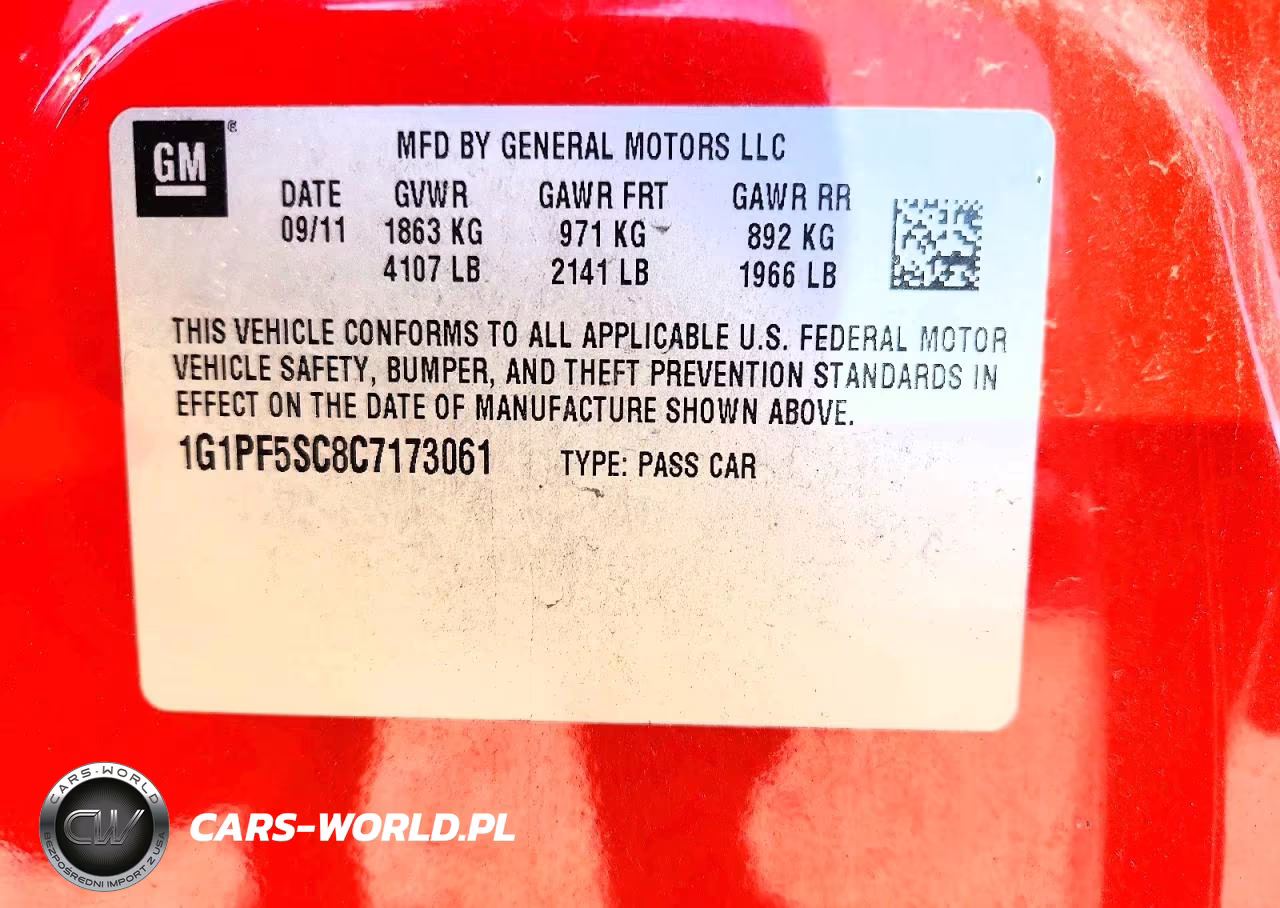 2012 Chevrolet Cruze Lt VIN:1G1PF5SC8C7173061 - 12