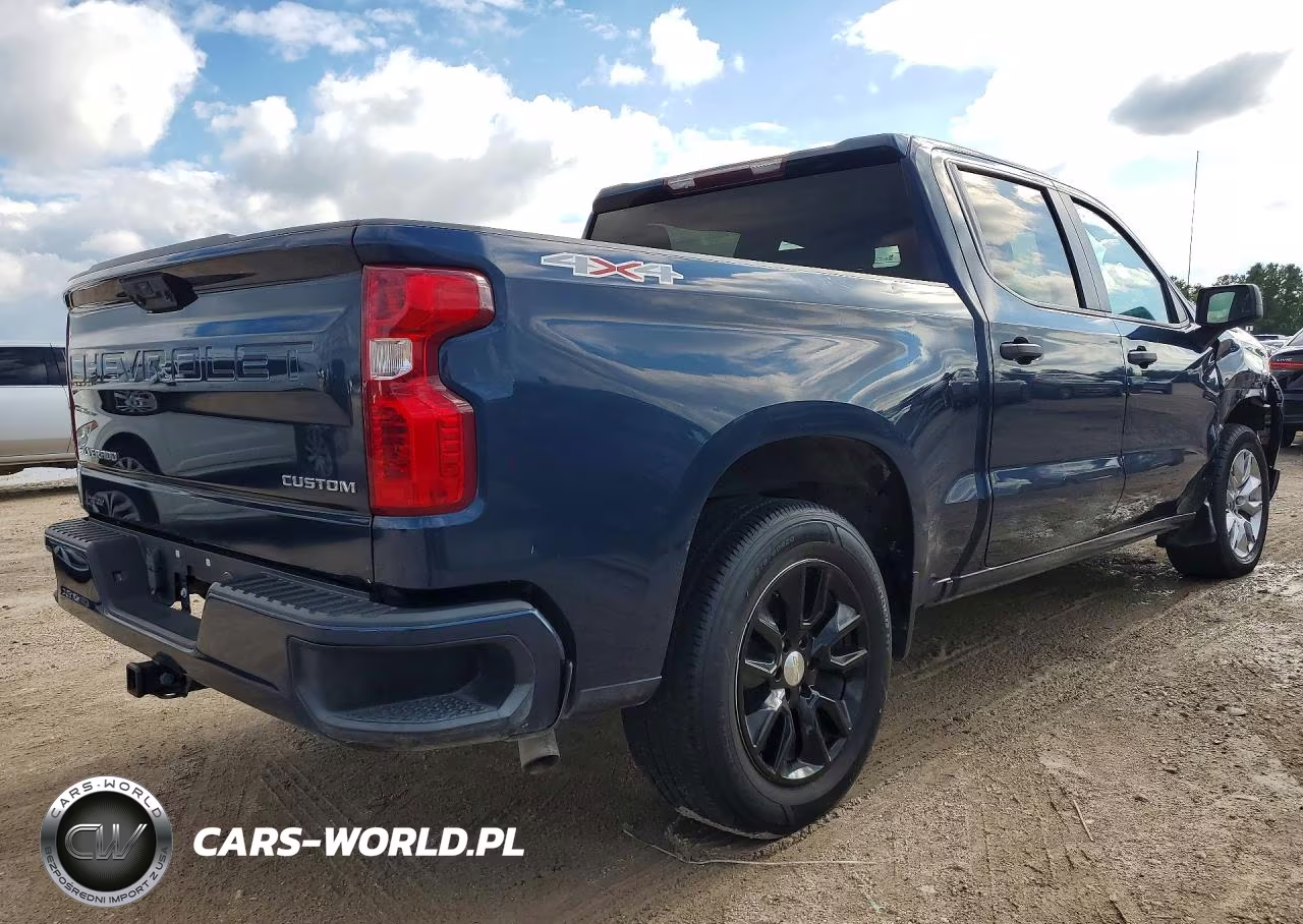 2022 Chevrolet Silverado K1500 Custom VIN:1GCPDBEK1NZ598479 - 3