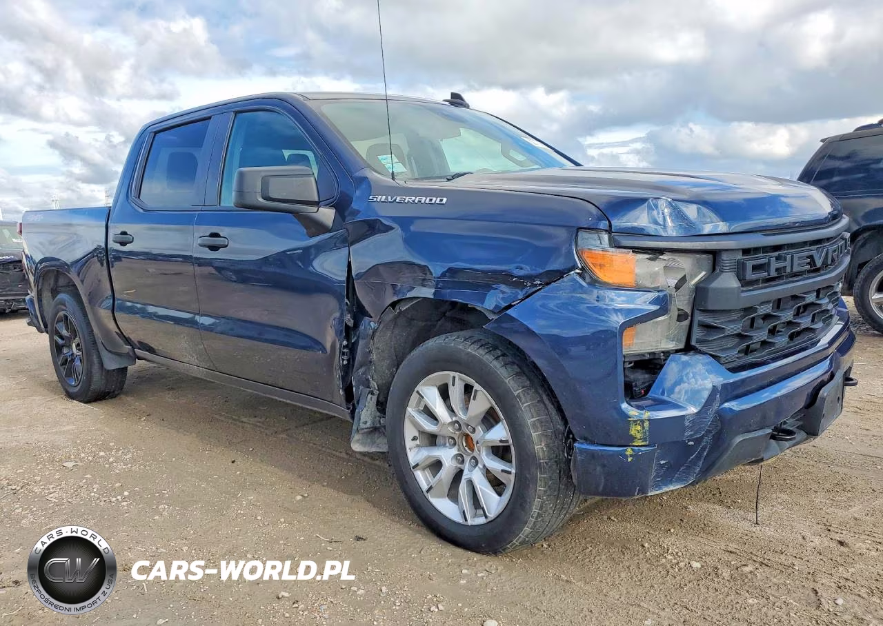 2022 Chevrolet Silverado K1500 Custom VIN:1GCPDBEK1NZ598479 - 4