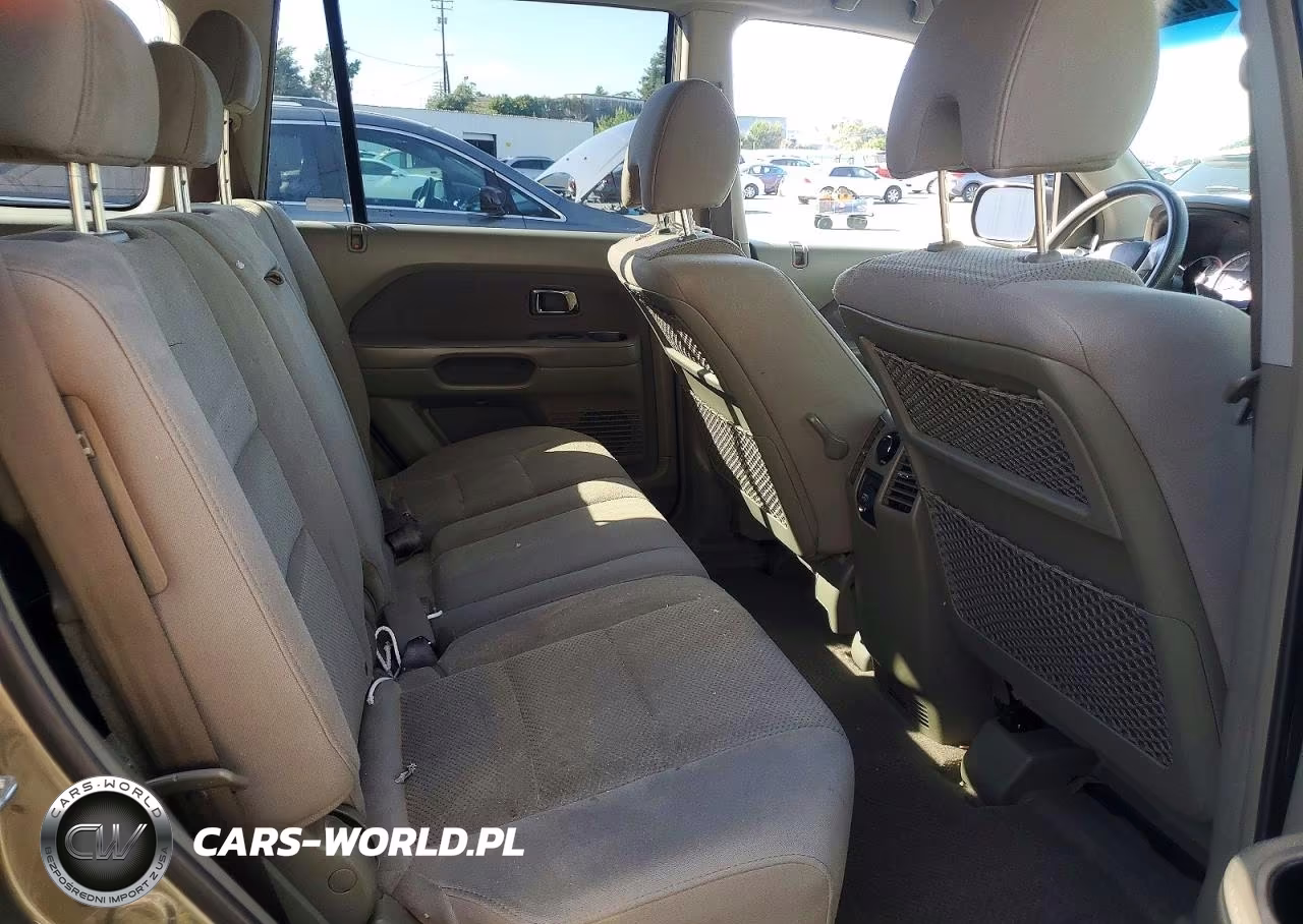 2007 Honda Pilot Ex VIN:5FNYF284X7B044801 - 10
