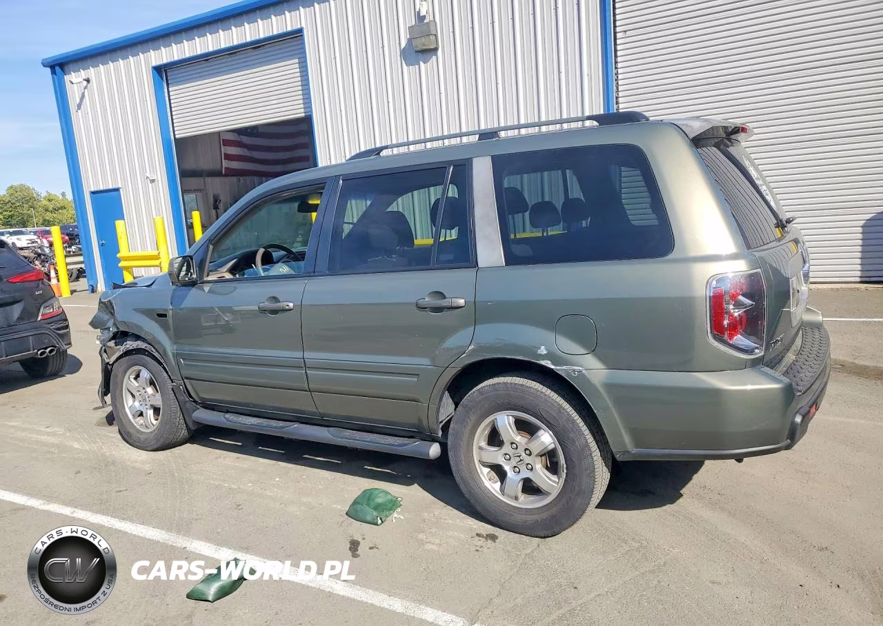 2007 Honda Pilot Ex VIN:5FNYF284X7B044801 - 2