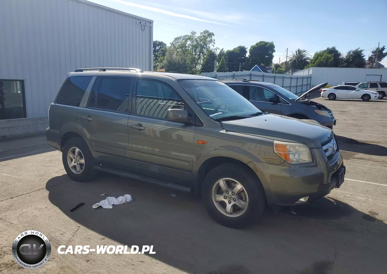 2007 Honda Pilot Ex VIN:5FNYF284X7B044801 - 4