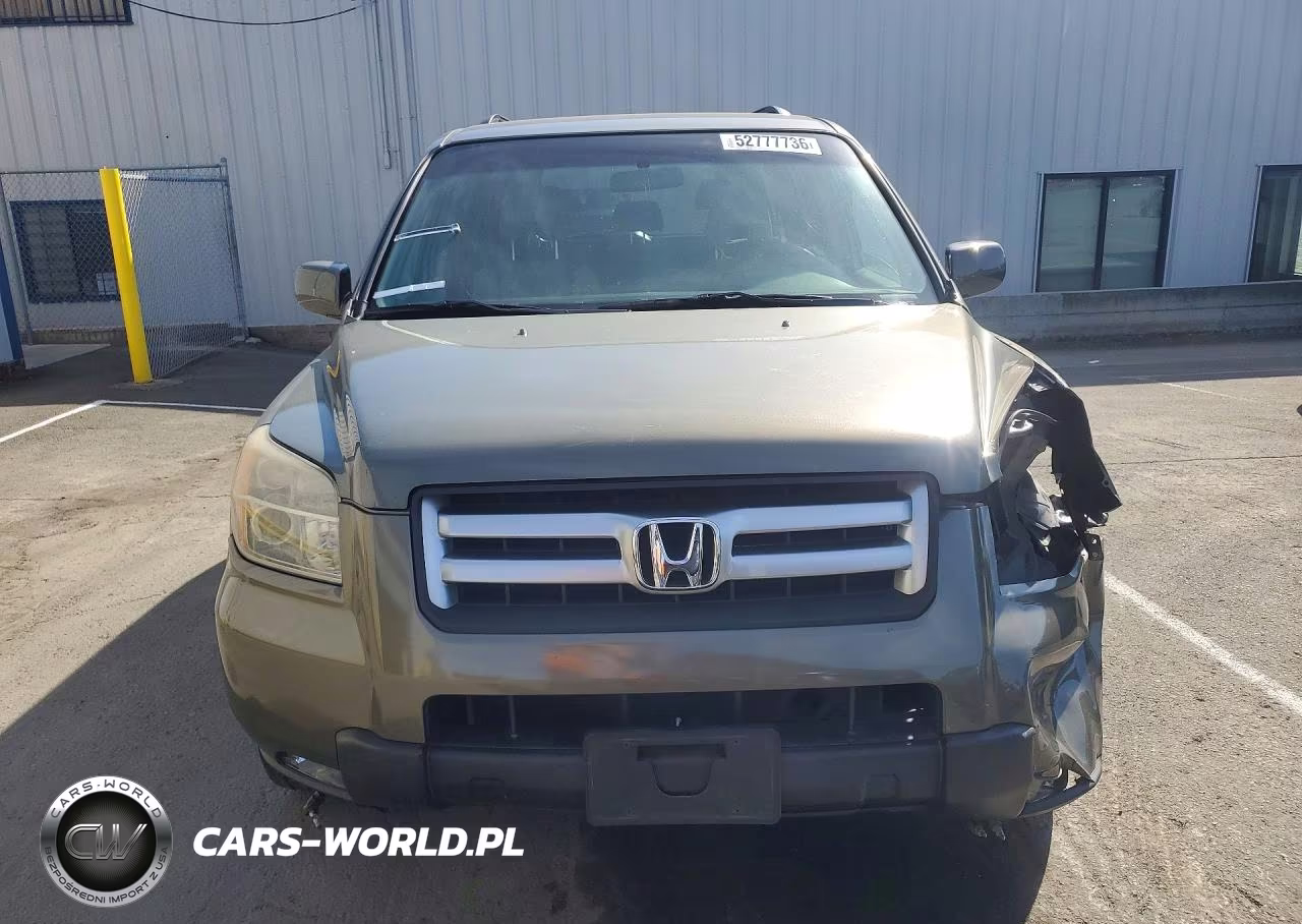 2007 Honda Pilot Ex VIN:5FNYF284X7B044801 - 5