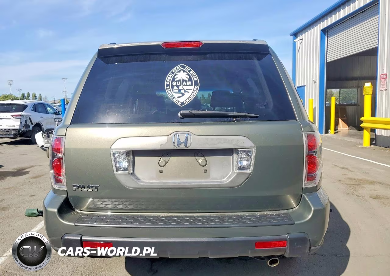 2007 Honda Pilot Ex VIN:5FNYF284X7B044801 - 6