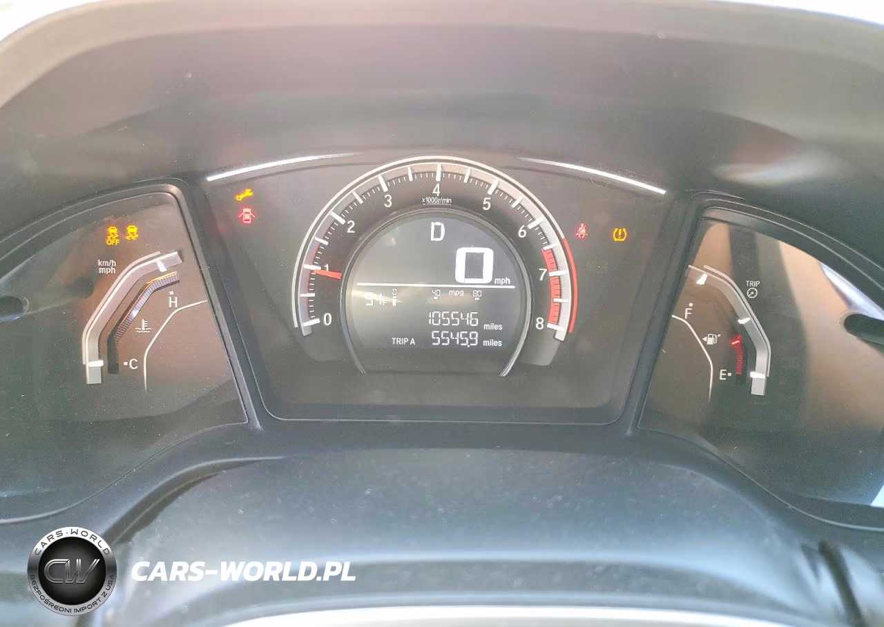2018 Honda Civic Sport VIN:SHHFK7H43JU226216 - 9