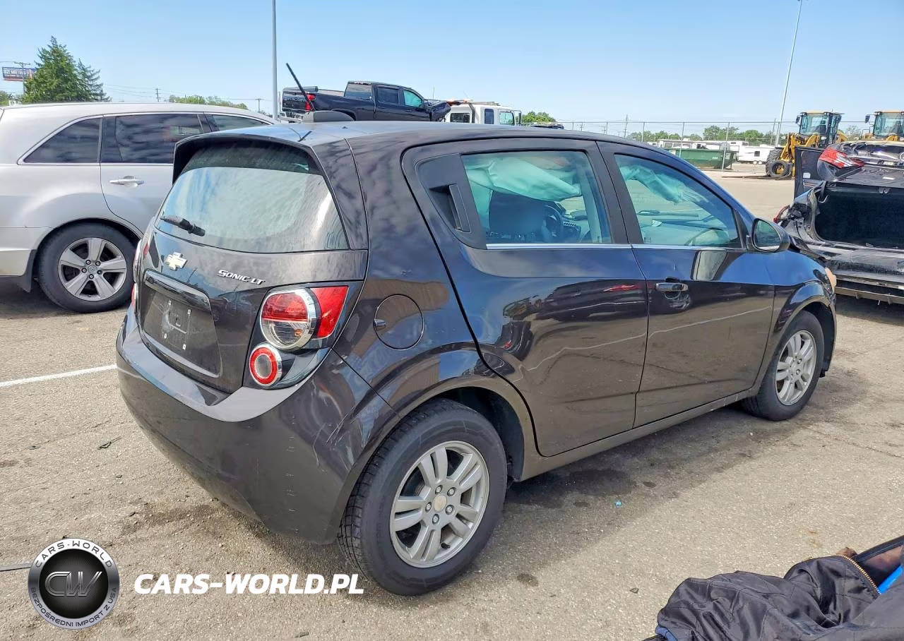2015 Chevrolet Sonic Lt VIN:1G1JC6SH7F4129249 - 3