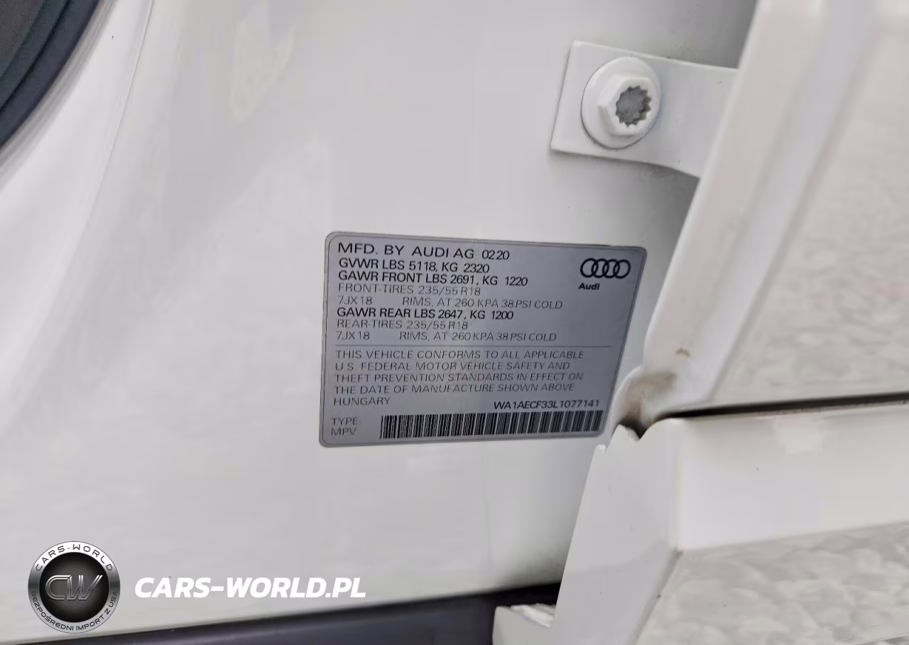 2020 Audi Q3 Premium VIN:WA1AECF33L1077141 - 12