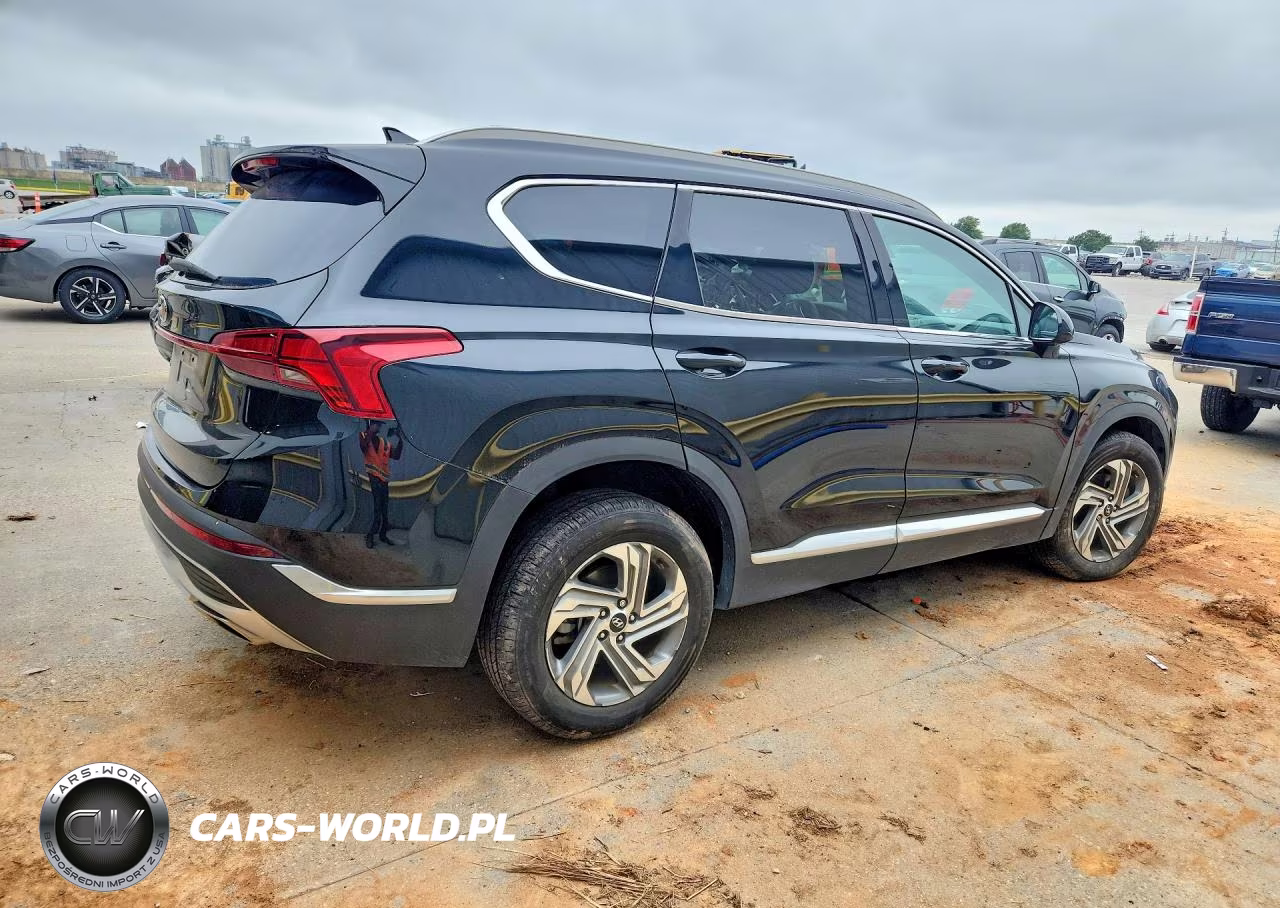 2021 Hyundai Santa Fe Sel VIN:5NMS24AJ3MH321649 - 3