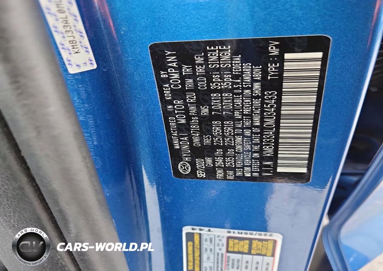 2021 Hyundai Tucson Sel VIN:KM8J33AL0MU345433 - 13
