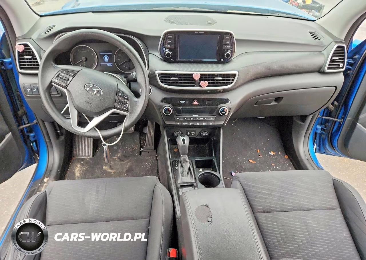2021 Hyundai Tucson Sel VIN:KM8J33AL0MU345433 - 8