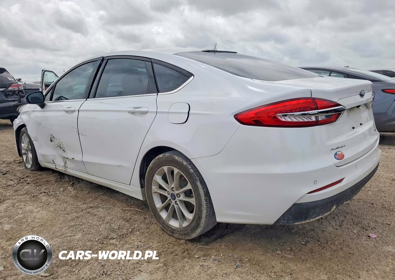 2020 Ford Fusion Se VIN:3FA6P0HD3LR167931 - 2