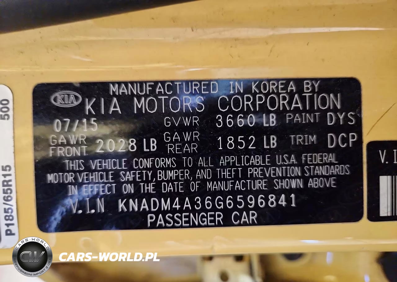 2016 Kia Rio Lx VIN:KNADM4A36G6596841 - 12