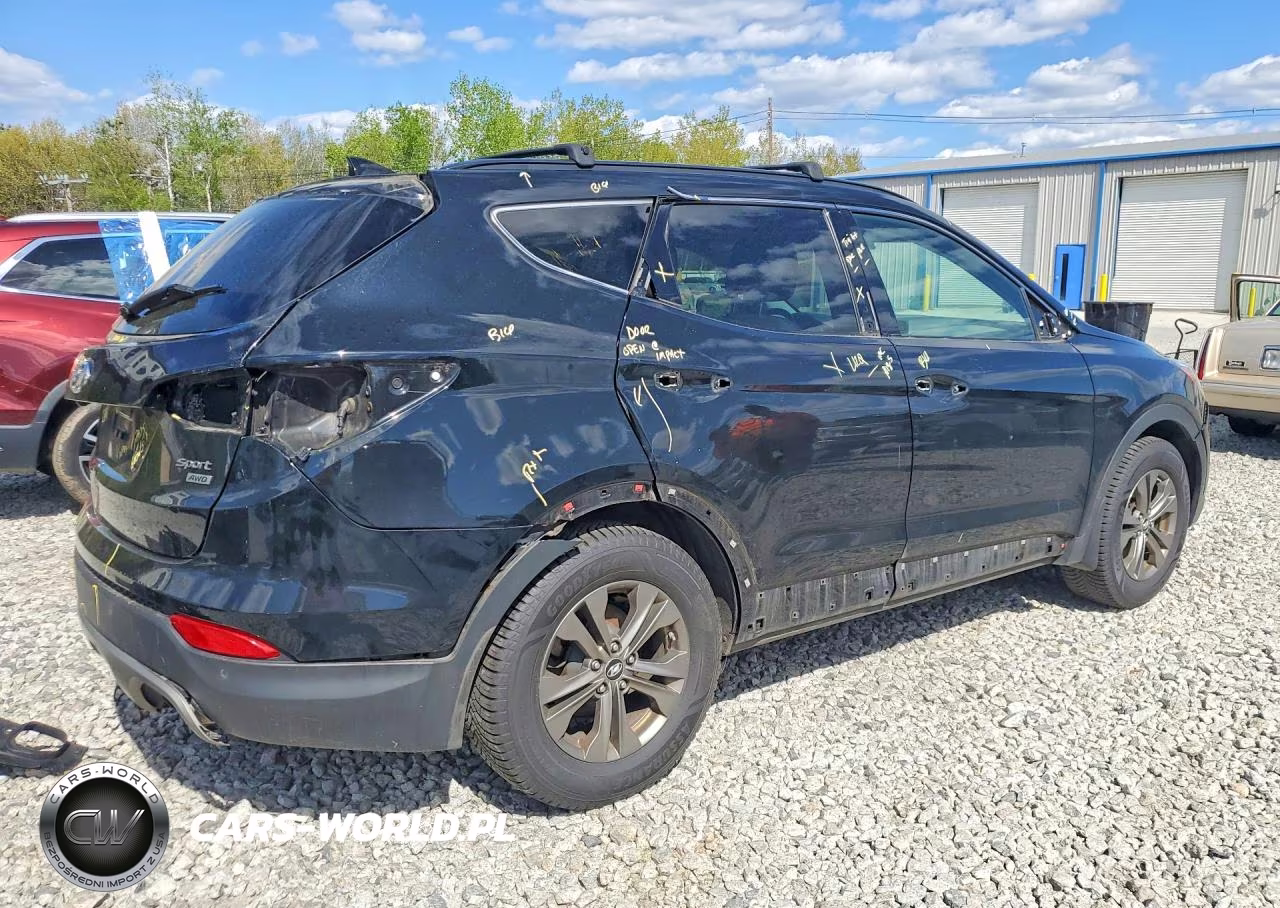 2014 Hyundai Santa Fe Sport 2.4L VIN:5XYZUDLB4EG205189 - 3