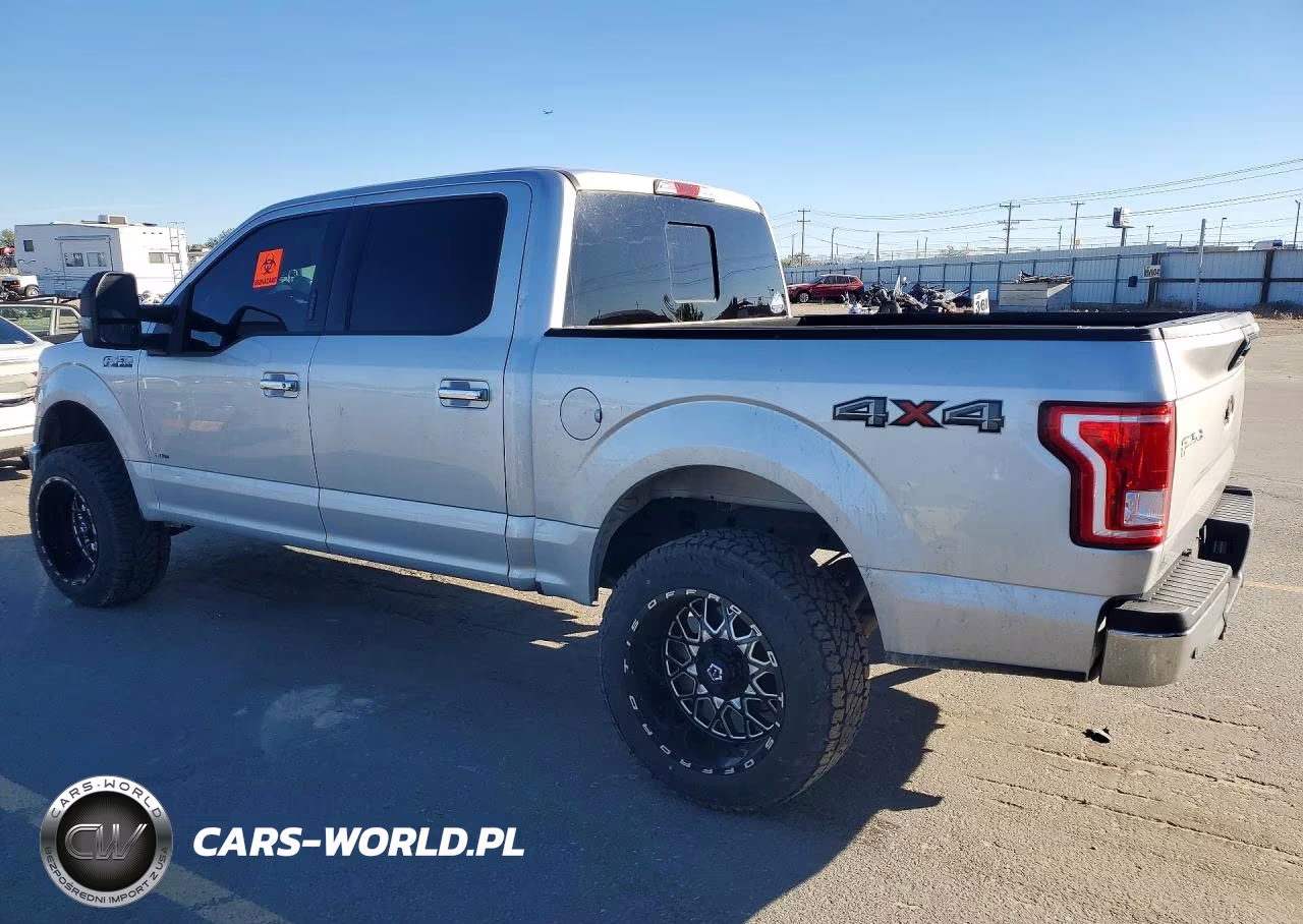 2017 Ford F150 Supercrew VIN:1FTEW1EG1HKD42251 - 2