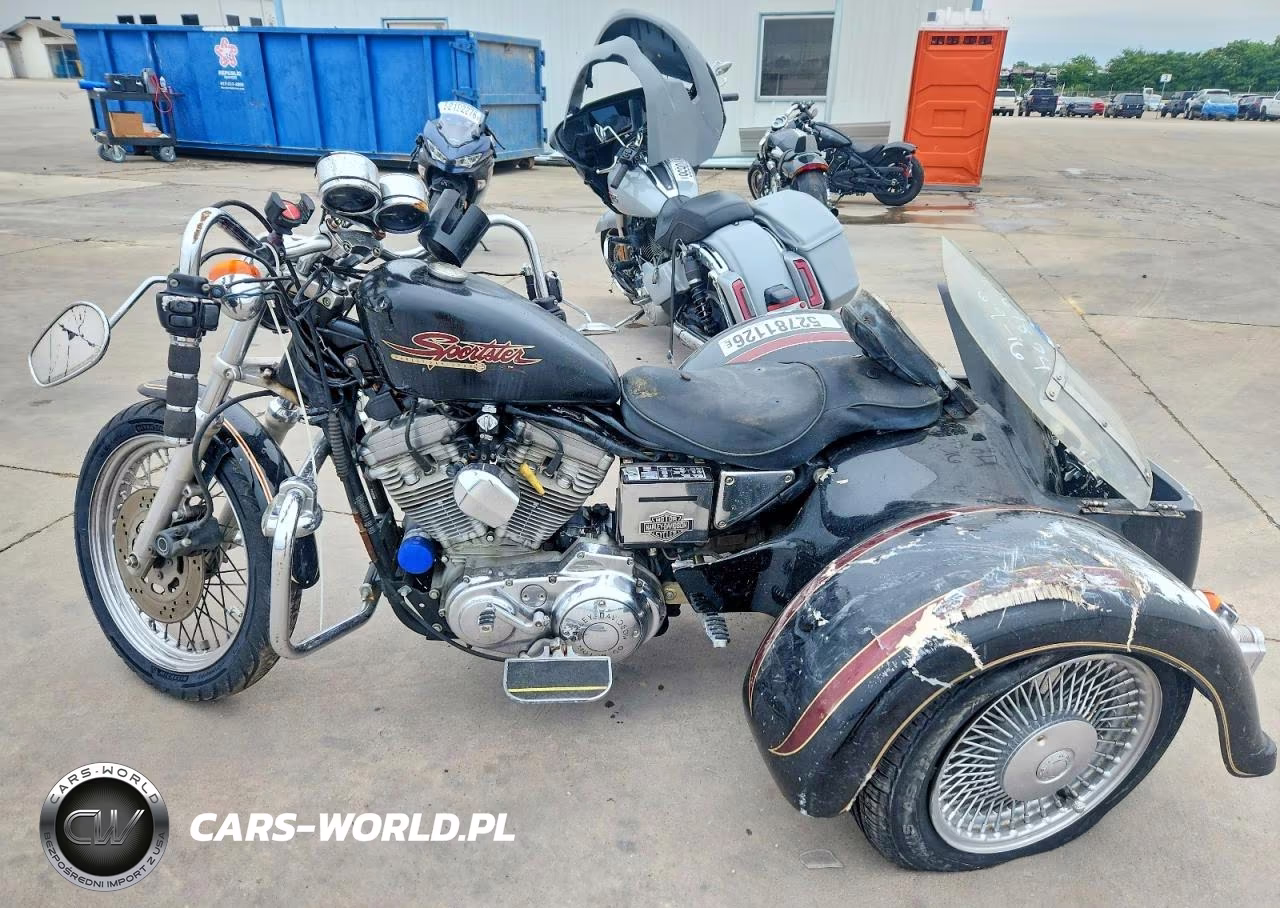 1997 Harley-Davidson Xl883 Hugger VIN:1HD4CEM16VY216354 - 3