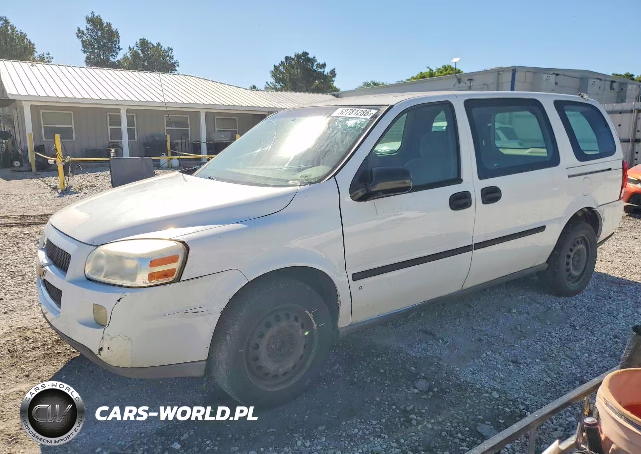 2008 Chevrolet Uplander Incomplete