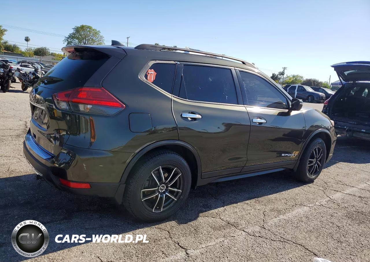 2017 Nissan Rogue Sv VIN:5N1AT2MNXHC760374 - 3