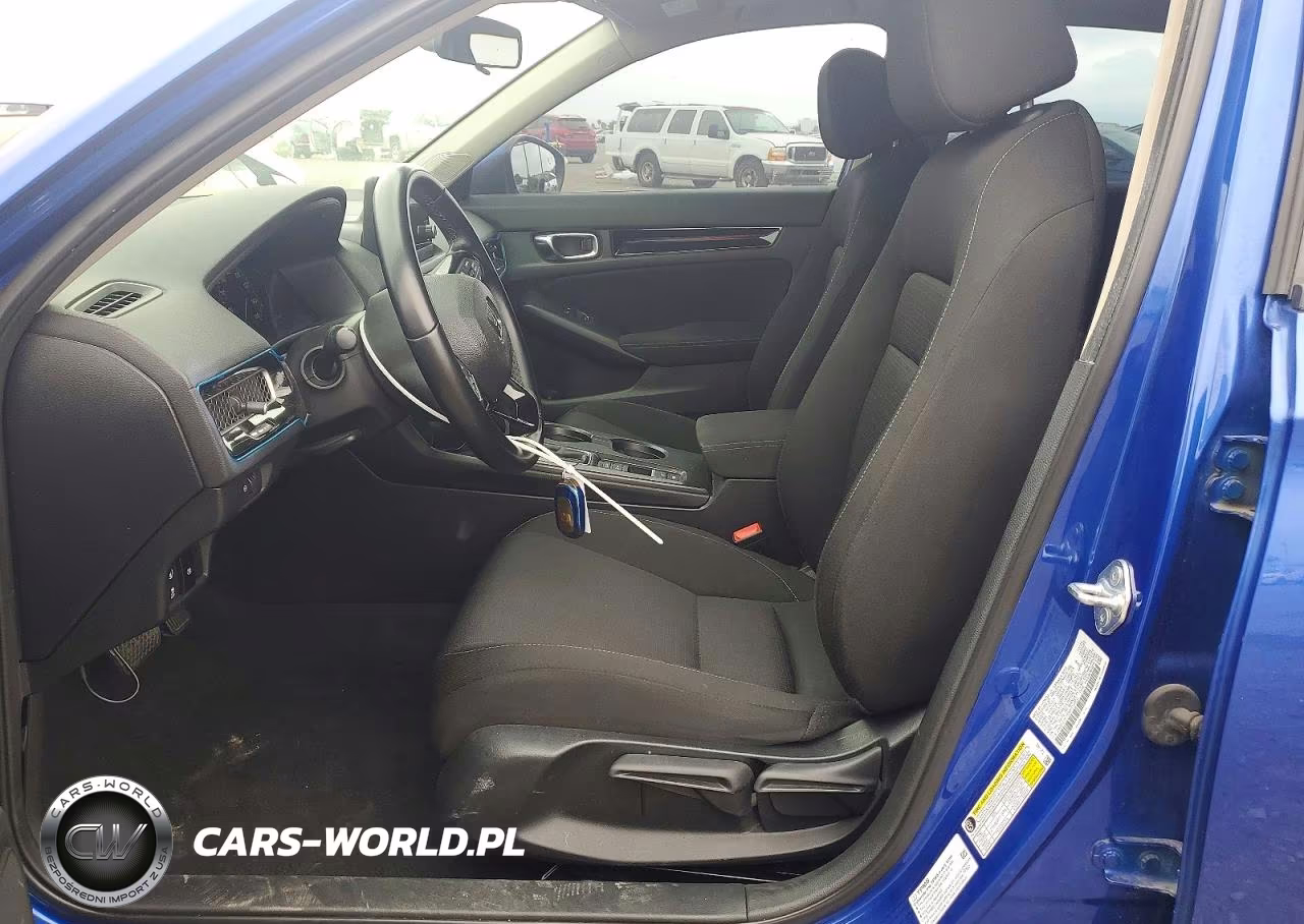 2022 Honda Civic Ex VIN:2HGFE1F76NH310650 - 7