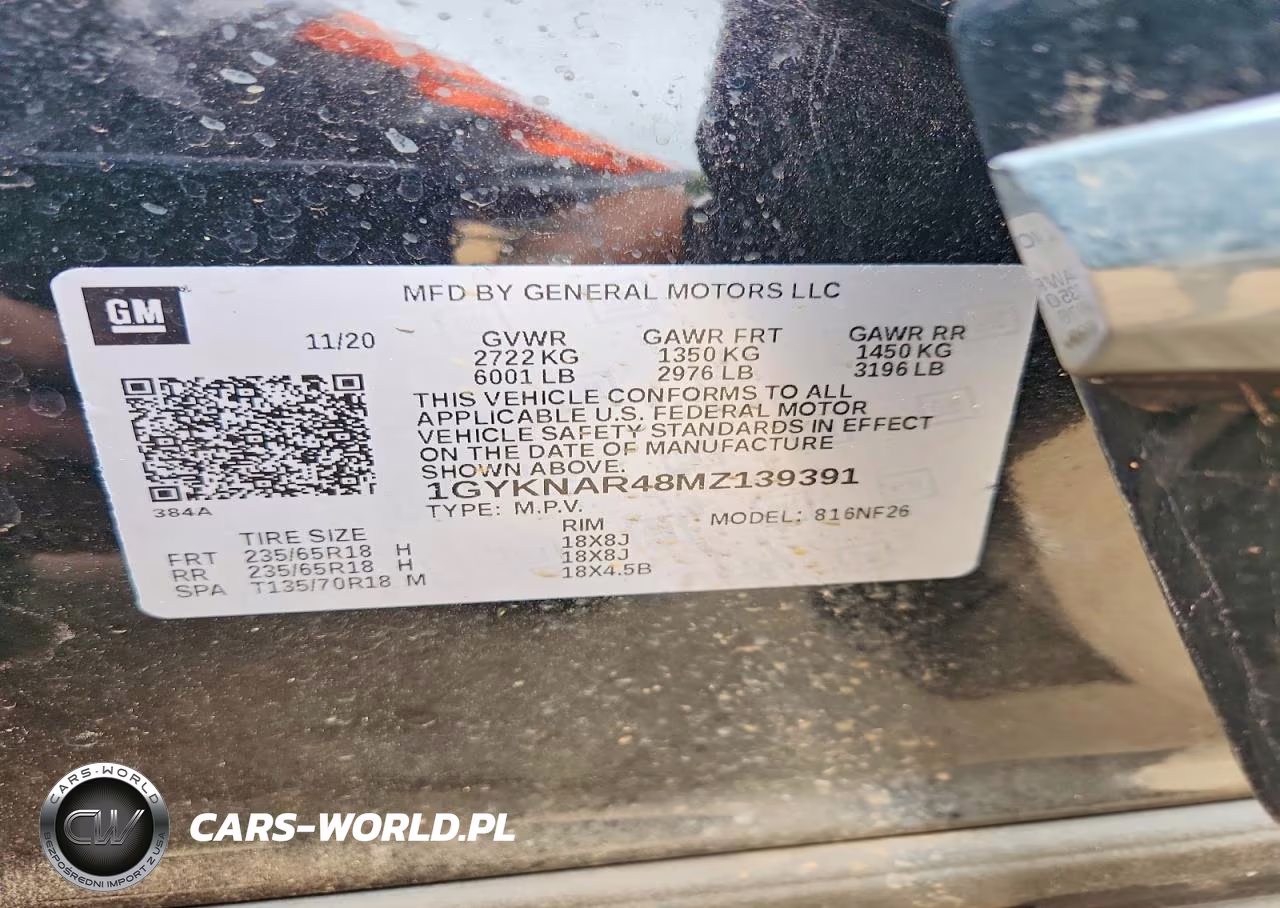 2021 Cadillac Xt5 Luxury VIN:1GYKNAR48MZ139391 - 13