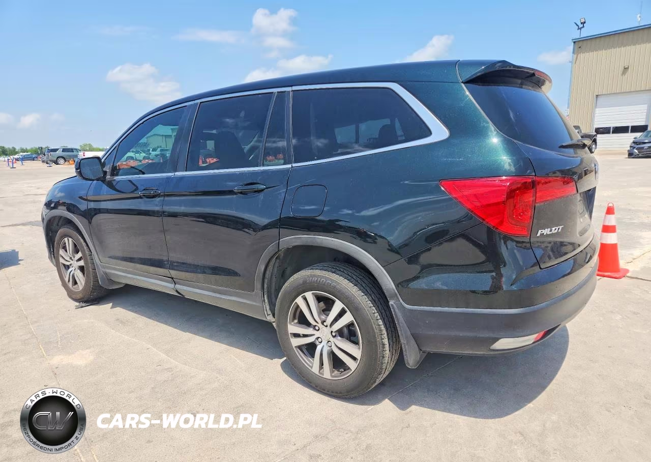 2016 Honda Pilot Exl VIN:5FNYF5H50GB031677 - 2