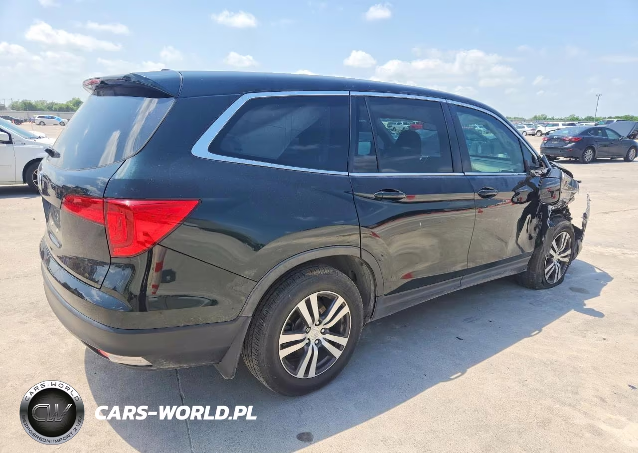2016 Honda Pilot Exl VIN:5FNYF5H50GB031677 - 3