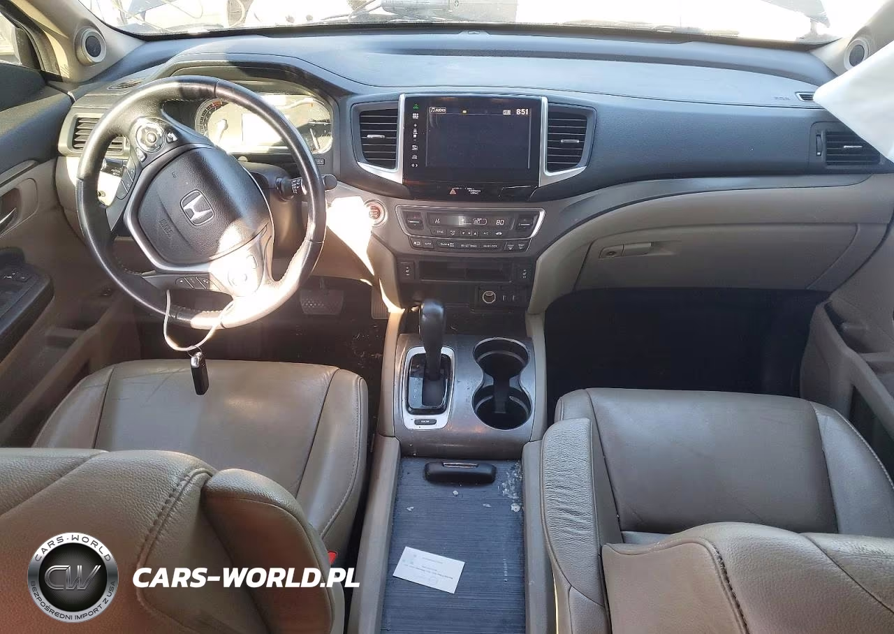 2016 Honda Pilot Exl VIN:5FNYF5H50GB031677 - 8