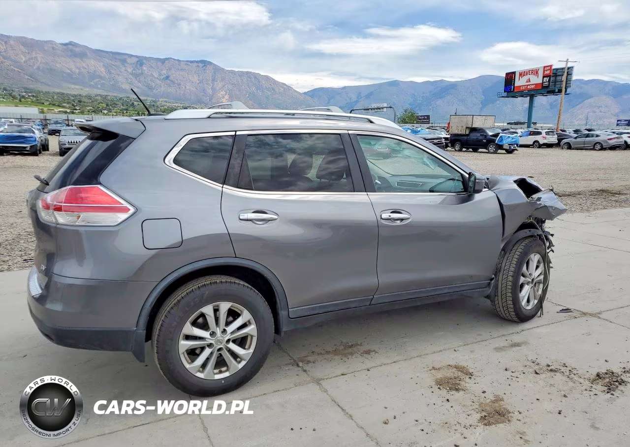 2016 Nissan Rogue Sv VIN:KNMAT2MT9GP628863 - 3