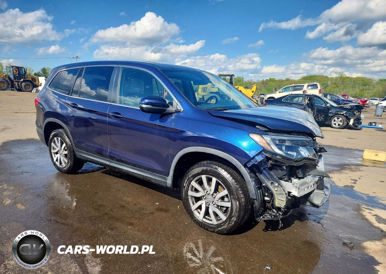 2022 Honda Pilot Exl VIN:5FNYF6H56NB033498 - 4