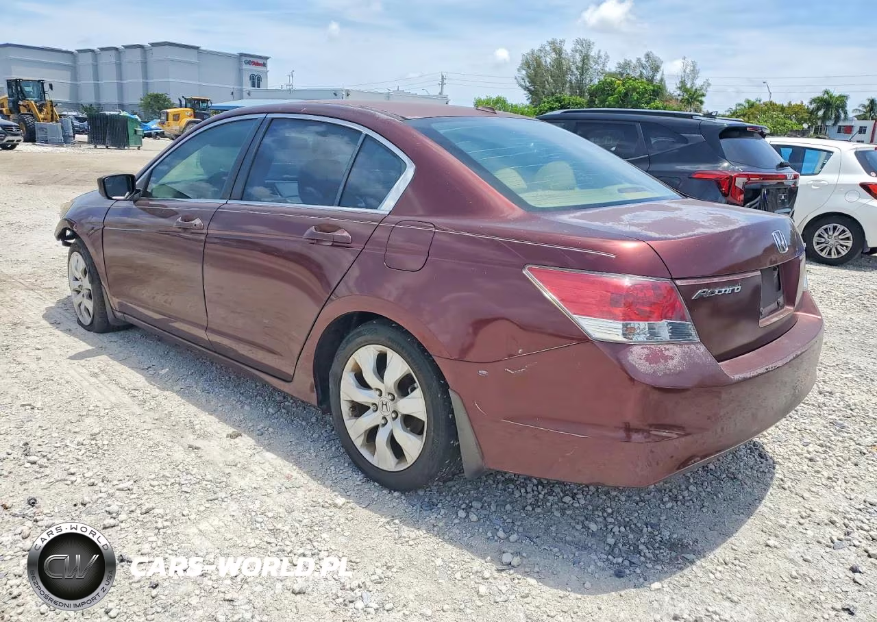 2008 Honda Accord Exl VIN:JHMCP268X8C025112 - 2